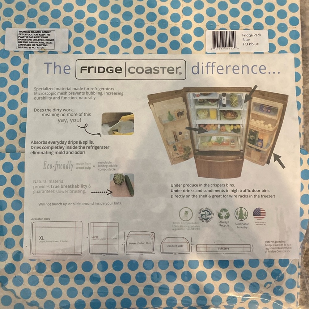 6 Fridge Coasters